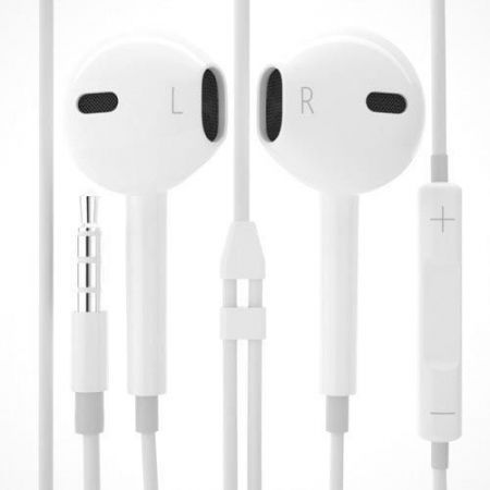Headset Earphone Earbuds with Remote Mic Volume for APPLE