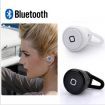 LUD Mini Bluetooth Wireless Stereo Headset Earphone Headphone for iPhone Samsung HTC Black