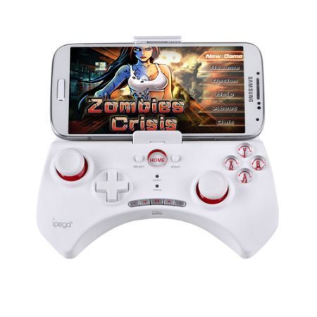 iPega PG-9025 Wireless Bluetooth Game Controller for iPhone iPad Samsung PC White