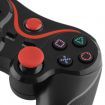 Bluetooth Wireless Joystick Game Controller For PS3 Black+Red