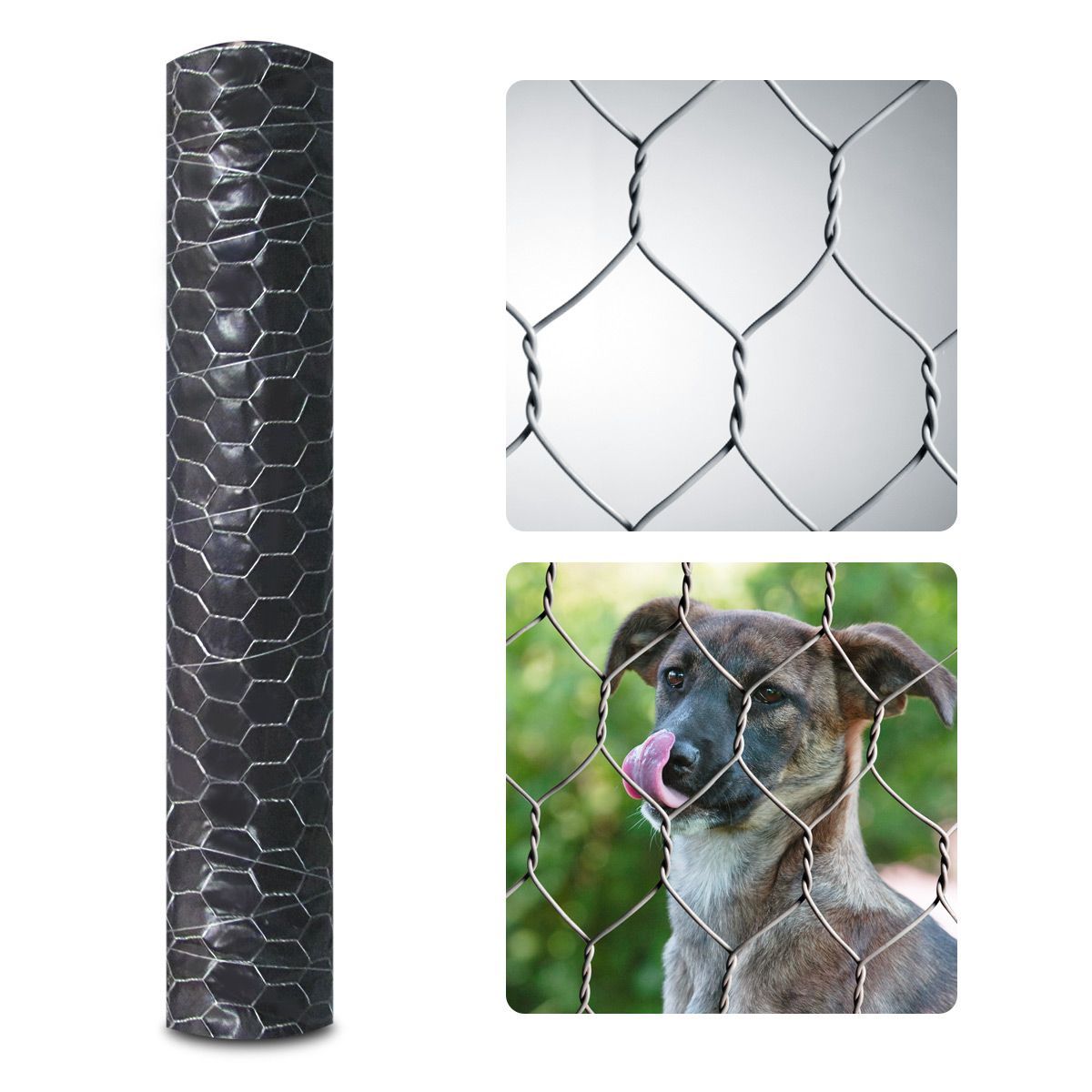 decorative wire fence roll