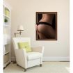 Lifelike 3D Wall Stickers Sexy Lady Pattern PVC Washable Wall Decals