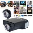 Mini 1080P HD Multimedia LED Projector Home Cinema AV TV VGA USB HDMI TF Video