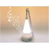 Touch Sensor USB Led Table Music Lamp White