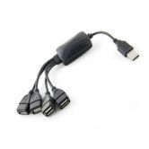 4 Port Hub USB 2.0 Splitter Cable Adapter for Laptop PC Desktop