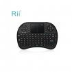 LUD 2.4G Rii Mini i8 Wireless Keyboard with Touchpad for PC Pad Andriod TV Box Black