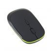 Slim Mini Wireless Optical Mouse Mice USB Receiver 2.4GHz for Laptop PC TR Black