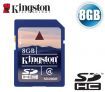 FREE SHIPPING Kingston 8GB Secure Digital High Capacity SD Card SDHC Ultimate SD HC Card 8G 8 GB High Speed Class 4