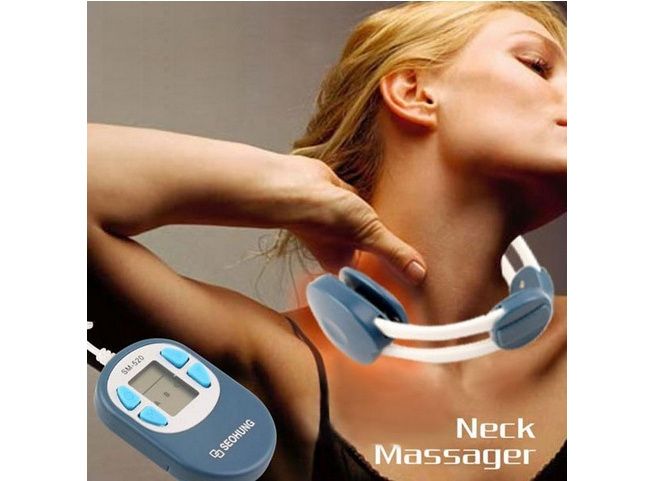 Vibrating Treatment Neck Massager Cervical Vertebra Therapy Instrument
