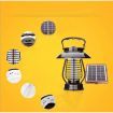 Outdoor Solar Powered 16-LED Garden Yard Pest Insect Mosquito Killer Lamp