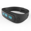 Smart Wrist Watch Bracelet Waterproof IP57 Bluetooth 4.0 for iOS Android - Black