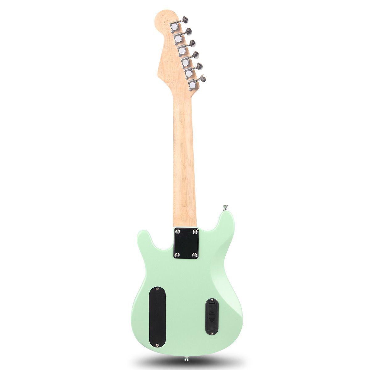 30” Kids Electric Guitar With Built In Speaker Pack & Amp (Apple Green