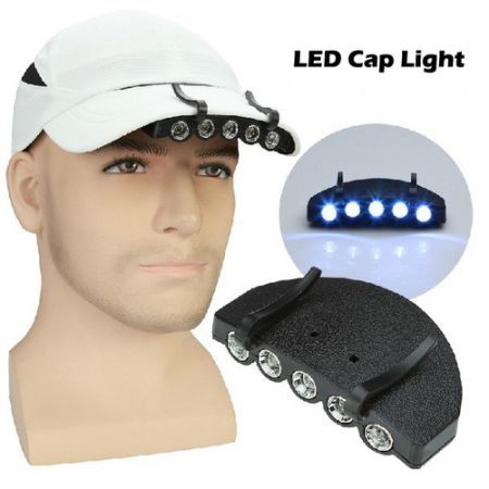 5 LED Cap Light Hat Light