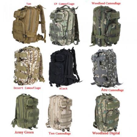 Outdoor Sport Military Tactical Backpack Molle Rucksacks Camping Hiking Trekking Bag