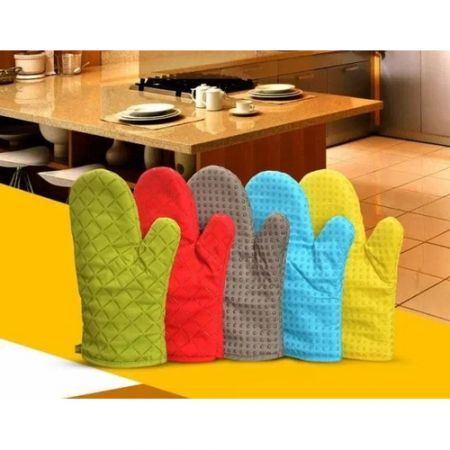 Hot and skid Resistant Oven Mitt Protect Glove Hot and skid Resistant Oven Mitt Protect Glove