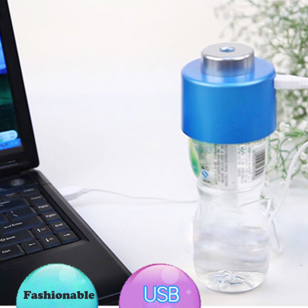 USB Rechargeable Water Bottle Humidifier Mini Bottle Cap Humidifier (4