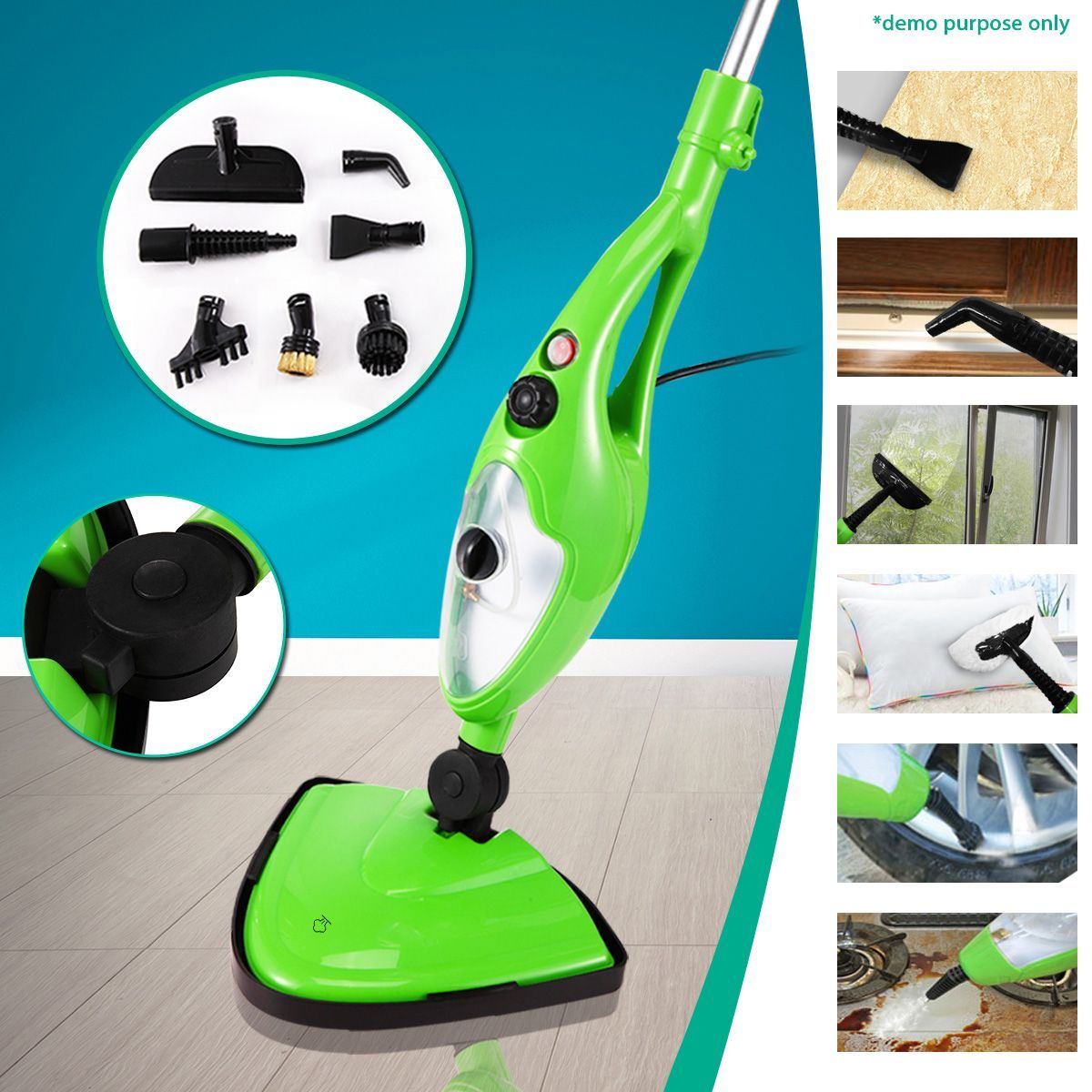 10 In 1 Steam Mop & Accessories