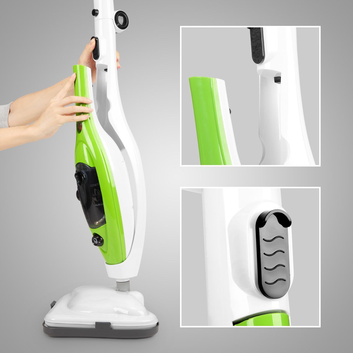 MAXKON 10 In 1 Foldable Steam Mop Crazy Sales