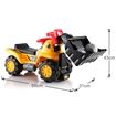 Kids Ride-On Toy Bulldozer