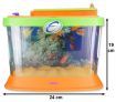 Eco Aquarium 3.4 Litre Environmentally Friendly Fish Tank with Magnifying Glasses
