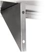 Stainless Steel Wall Mounted Shelf-600mm x 300mm