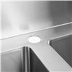 Double Right-Side Bowl Stainless Steel Bench Sink