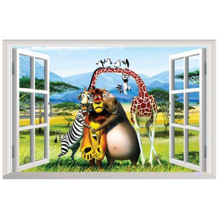 Alex window sticker art deals