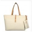 Women PU Leather Messenger Handbag Shoulder Bag White