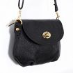 Women Leather Satchel Shoulder Handbag Black