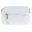 Women Leather Satchel Shoulder Handbag White