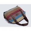 Popular Women's Handbag Shoulder Bag Canvas Messenger Backpack Bookbag