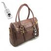 Women Shoulder Handbag Totes Hobo Bag Korean PU Leather Cross Body Bag Brown