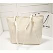 Casual Satchel Totes PU LEATHER Shopper Bags Messenger Handbag Bag White