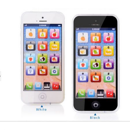 LUD Kids Toy Phone Y-Phone Educational English Learning White