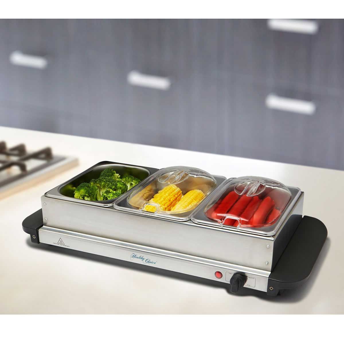Stainless Steel Buffet Server / Food Warmer Crazy Sales