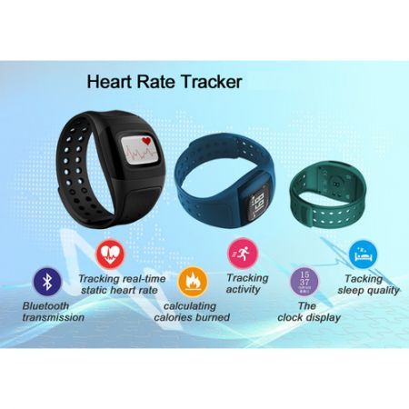 U98 Smart Bracelet Bluetooth Smart Watch Wristband Smart Heart Rate/Activity/Sleep Tracker - Green
