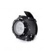 Multifunctional Waterproof Outdoor Sport Quartz Digital Wrist Watch w/ Compass Black