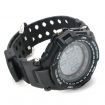 Digital Heart Rate Watch w/ Elastic Chest Belt Black