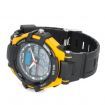 AK1272 Sports Diving Analog Digital Watch w/ EL Backlit / Stopwatch / Alarm Clock - Black + Yellow