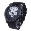 SPEATAK SP9042G Men's Decorative 3-Dial Quartz Analog Wristwatch - Black + White