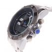 BESNEW BN-0797 Men's Analog Digital Stainless Steel Wrist Watch - Silver + Blue