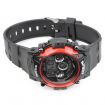 Multifunction Digital Sports Wrist Watch w / Luminous Hand - Black + Red
