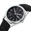 Military Glow in the Dark Water Resistant Quartz Wrist Watch - Army Green