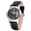 BESTDON BD98108G Men's Fashionable Waterproof Quartz Wrist Watch ?C Black + Silver