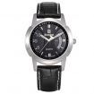 BESTDON BD98108G Men's Fashionable Waterproof Quartz Wrist Watch ?C Black + Silver