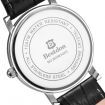 BESTDON BD98102G Men's Fashionable Waterproof Quartz Wrist Watch ?C Black + Silver + White