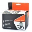 Sports Wireless Heart Rate Monitor Digital Watch - Black + Silver