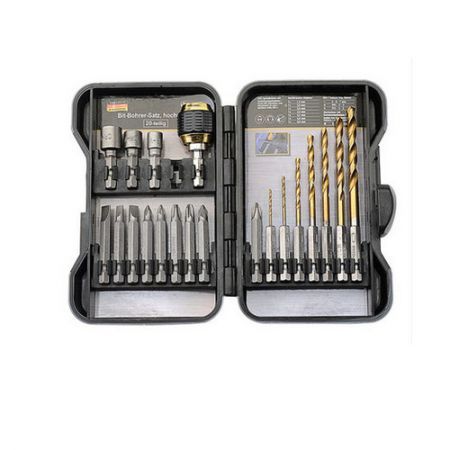 20pcs Drill And Screwdriver Bits Set