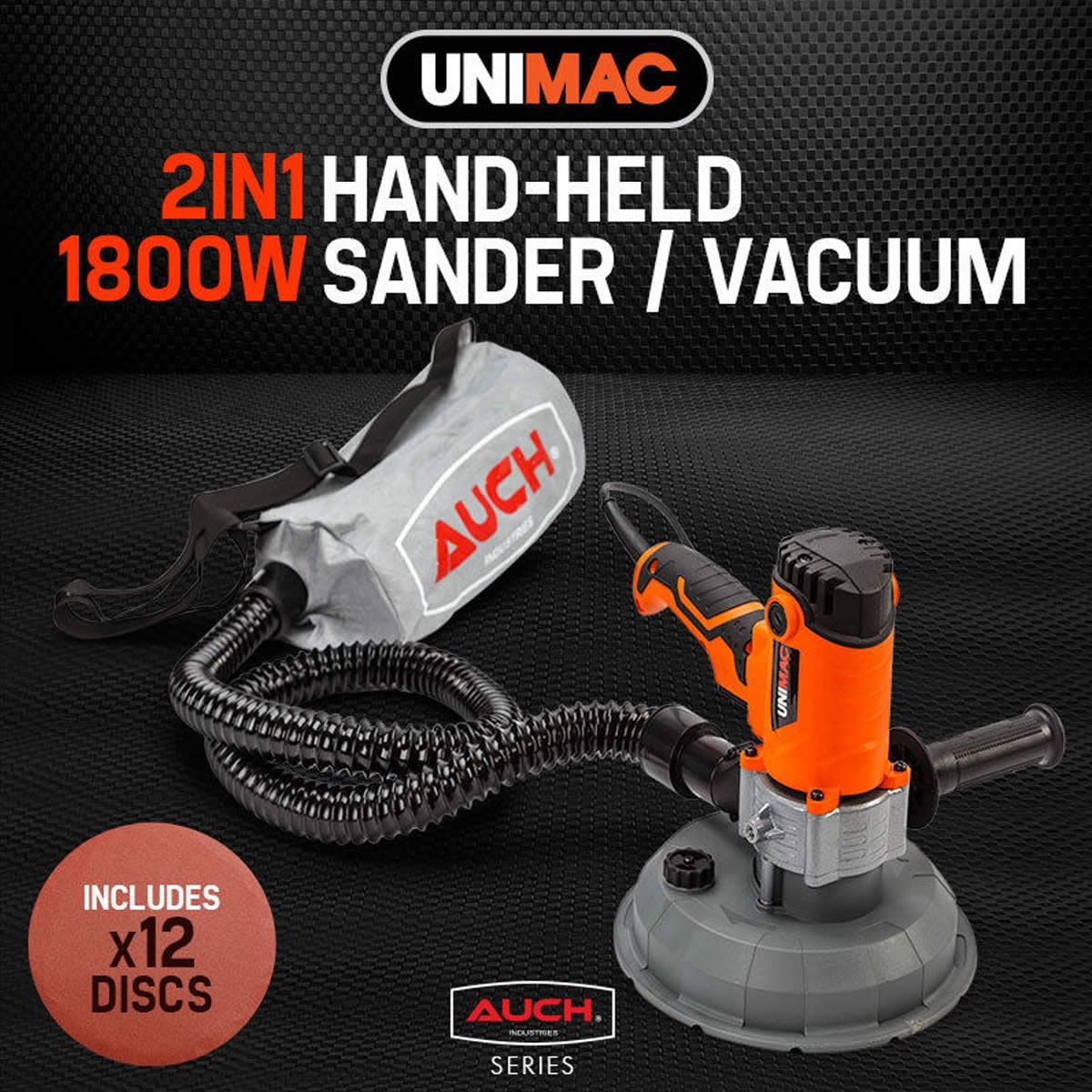 Unimac Drywall Sander with Automatic Vacuum System