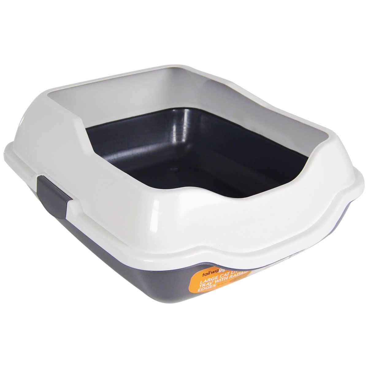 50cm x 40cm Kitty Litter Tray with Rim | Crazy Sales